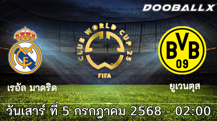 วิเคราะห์บอล : เรอัล มาดริด -vs- ยูเวนตุส