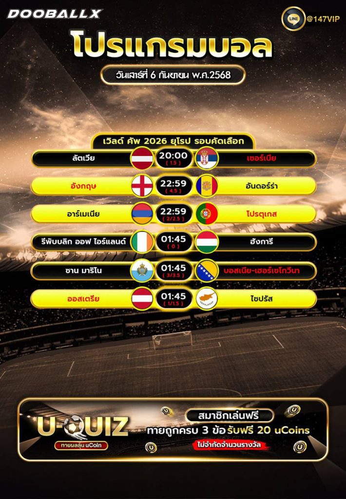 โปรแกรมบอล06-09-68